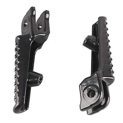 Mallofusa Aluminum Motorcycle Front Foot Pegs Footrests Compatible for Honda CBR600RR 2003 2004 2005 2006 2007 2008 2009 2010 2011 2012 2013 2014 Black