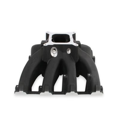 Holley Intake Mnfld Ls3 Split Sgl-Pln Carb-Blac