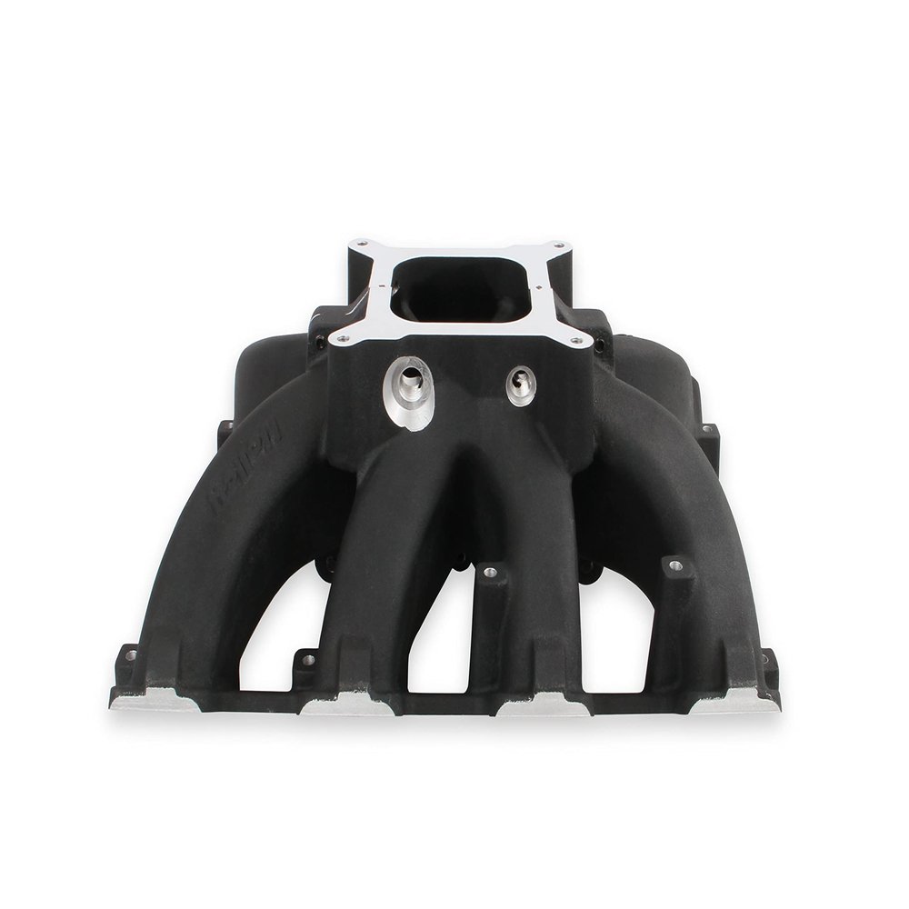 Holley Intake Mnfld Ls3 Split Sgl-Pln Carb-Blac