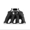 Holley Intake Mnfld Ls3 Split Sgl-Pln Carb-Blac view 1