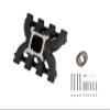 Holley Intake Mnfld Ls3 Split Sgl-Pln Carb-Blac view 3