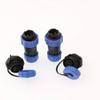 Uonecn 2 PCS SP1310 IP68 2-Pin Waterproof Connector Power Cable Automotive Connectors Socket Multipole Plug and Socket Dustproof Circular view 1