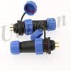 Uonecn 2 PCS SP1310 IP68 2-Pin Waterproof Connector Power Cable Automotive Connectors Socket Multipole Plug and Socket Dustproof Circular view 2