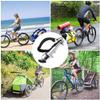 Universal Bike Trailer Hitch Quick Release Steel Linker Bicycle Trailer Hitch Adapter Attachment view 3