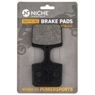 NICHE Brake Pad Set for Polaris Indy RMK 600 Switchback 800 Rear (Semi-Metallic) 2204036