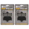NICHE Brake Pad Set for Yamaha Apex LTX Attak Nytro RX1 RS Vector Rear (Semi-Metallic) 8FU-W0046-01-00 2 Pack view 1