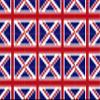 12 Pack 2" Great Britain Square Flag Sticker view 1
