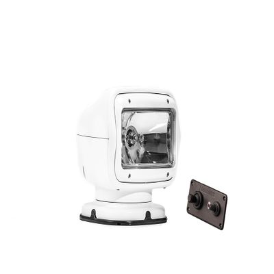 Golight | 2020GT Halogen Light Technology Permanent Mount and Hardwired Dash Mount Remote Control Great for RVs, Truck and More. - White