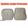 Richmond Auto Upholstery - Driver Side Complete Compatible with 2009-2010 Ford F-150 Platinum Edition, Replacement Synthetic Leather Seat Cover, Gray view 2