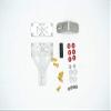 R/C Scale Accessories : Stainless Steel Spare Tire Support Mount For 1:10 Crawlers - 1 Set view 1