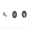 R/C Scale Accessories : Stainless Steel Spare Tire Support Mount For 1:10 Crawlers - 1 Set view 2