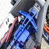 Aluminum Front Chassis Brace For Traxxas 1:10 4WD MAXX 89076-4 / 4WD MAXX with WideMAXX 89086-4/1:8 4WD Maxx Slash 6S 102076-4 Upgrades - Gray Silver view 4
