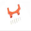 Element Enduro Sendero Trail Truck Upgrade Parts Aluminum Rear Bumper Mount - 1Pc Set Orange view 1