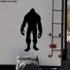 Minglewood Trading Silver - Bigfoot Vinyl Decal - Creature PNW - Die Cut Sticker - 13w x 22h inches view 3
