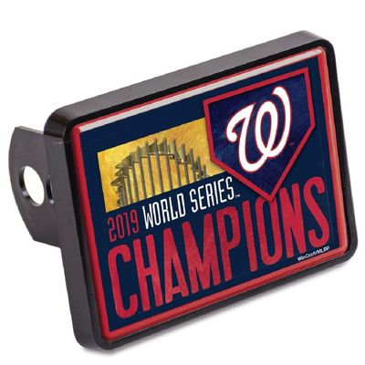 WinCraft Washinton Nationals World Series Champions Laser Cut Trailer Hitch Cover