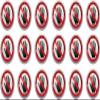 StickerTalk Do Not Touch Vinyl Stickers, 18 Stickers, 1 inch by 1 inch Each view 1