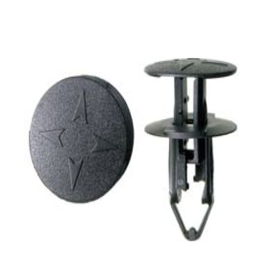 Autobahn88 Clip-Type Push-in Rivet Clip for Bumper, Compatible with Renault (OEM# 054000001R) (Pack of 20)