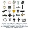 Autobahn88 Clip-Type Push-in Rivet Clip for Bumper, Compatible with Renault (OEM# 054000001R) (Pack of 20) view 3
