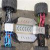 GPM For Traxxas 1/10 Maxx 4WD Monster Truck Upgrade Parts Stainless Steel Skid Plates - 24Pc Set Original Color view 2