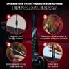 Alpha Defense Round Style Antenna 50 Cal Round Shaped Aluminum Rust Resistant 5.5" Jeep Wrangler + Most Trucks Radio Antenna + Face Shield Alpha Defense Set of 2 (Red) view 4