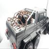 Stainless Steel Truck Trunk Lid (Style A) + Cargo Net For Traxxas TRX-6 Mercedes-Benz G63 (88096-4) - 20Pc Set view 3