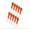 GPM Body Clips + Silicone Mount for 1/16 to 1/18 RC Cars - 10Pc Set Orange view 1
