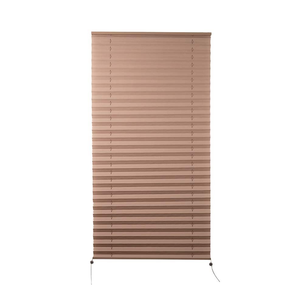 Camper Comfort Cappuccino RV Pleated Shades | Camper Blinds | RV Privacy Blinds | RV Solar Shade| Motor-Coach Shade (26" X 50")