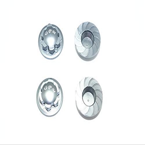 GPM ARRMA-1/8 KRATON Talion Typhon Outcast Notorious,1/10 SENTON Aluminum Wheel Lock -4PC Set (Gray)
