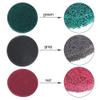Carkio 17 Pieces 5 Inch Drill Power Scrub Pads Kit, Includes Pad Holder, Scrubbing Pads (Red, Green, Gray) with Extend Long Attachment, Car Polishing Pad Set view 4