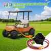 10L0L Golf Cart 48V Charger Receptacle for Yamaha G29 Electric 2011-up, DC Powerwise Charger Plug with Cord, Replace OEM JW9-H6181-00-00 view 2