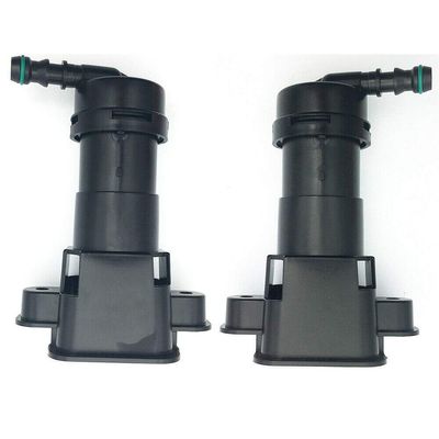 L &R Pair (2) Primed Fit Audi A4 Quattro Headlight Washer Wiper Cylinders
