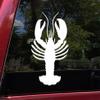 Minglewood Trading Red - Lobster Vinyl Sticker - Crustacean Sea Creature Claws Tail Rock - Die Cut Decal - 7.5w x 12.5h inches view 2