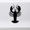 Minglewood Trading Red - Lobster Vinyl Sticker - Crustacean Sea Creature Claws Tail Rock - Die Cut Decal - 7.5w x 12.5h inches view 3