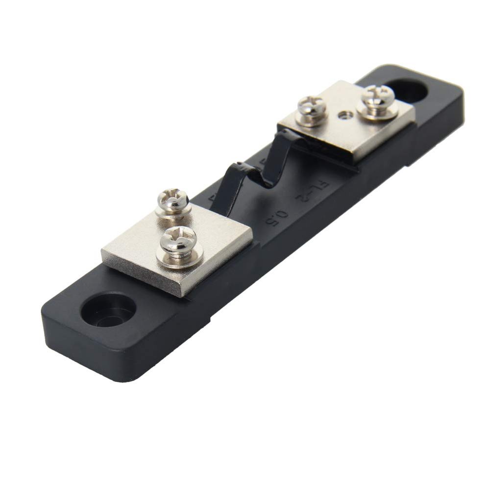 Fielect 10A 75mV DC Current Meter Shunt Resistor Resistance for DC Ammeter Shunt FL-2