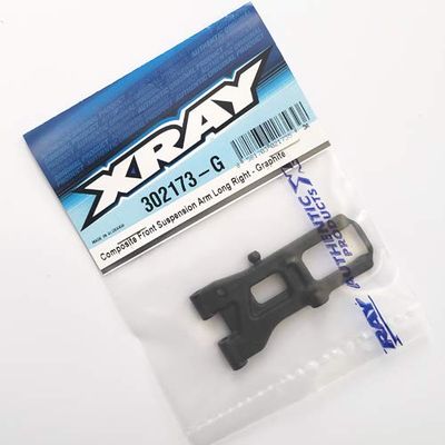 Front Suspension Arm Long Right - Graphite / Xray / 302173-G