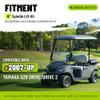 ECOTRIC 6" Spindle Lift Kit Compatible with 2007 and up Yamaha G29/Drive Golf Carts (GAS & ELECTRIC) view 2