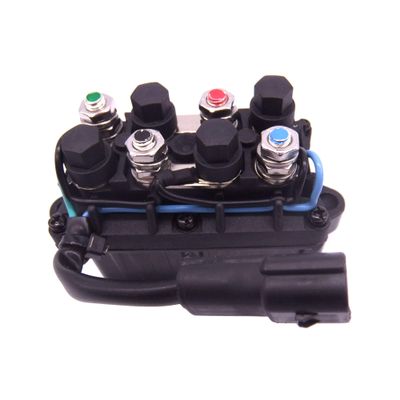 Boat Motor 60V-81950-00 Relay Assy for Yamaha Outboard Engine 200HP 225HP 250HP 300HP,Silver Contacts