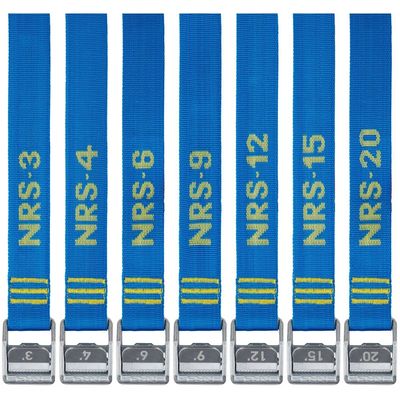 NRS 1.5" Heavy Duty Straps 9' Pair Iconic Blue