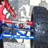 GPM Arrma 1/8 KRATON/Notorious/Outcast Aluminum+Stainless Steel Rear Upper ARM TIE Rod -10PC Set (Orange) view 3