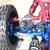 GPM Arrma 1/8 KRATON/Notorious/Outcast Aluminum+Stainless Steel Rear Upper ARM TIE Rod -10PC Set (red) view 3