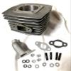 BGF G5 Steel Sleeve Upgraded 66/80cc Silver 8mm Wider Intake Port (40mm) Cylinder Iron BORE with Intake Include for Motor Bike 2-Stroke Engine view 1