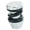 Thruifo Shift Truck Knob, Spring Style Car Gear Shifting Stick Lever Shifter Handle Fit Most Automatic Manual Transmissions, Black-Silver view 1