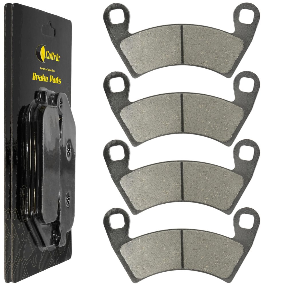 Caltric Front or Rear Brake Pads Compatible with Polaris 2203747 2205949