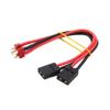 BDHI 2pcs Compatible with TRX Female to Male T-Plug Charger Adapter for LiPo TRA2970 TRA2972(B128-2) view 1
