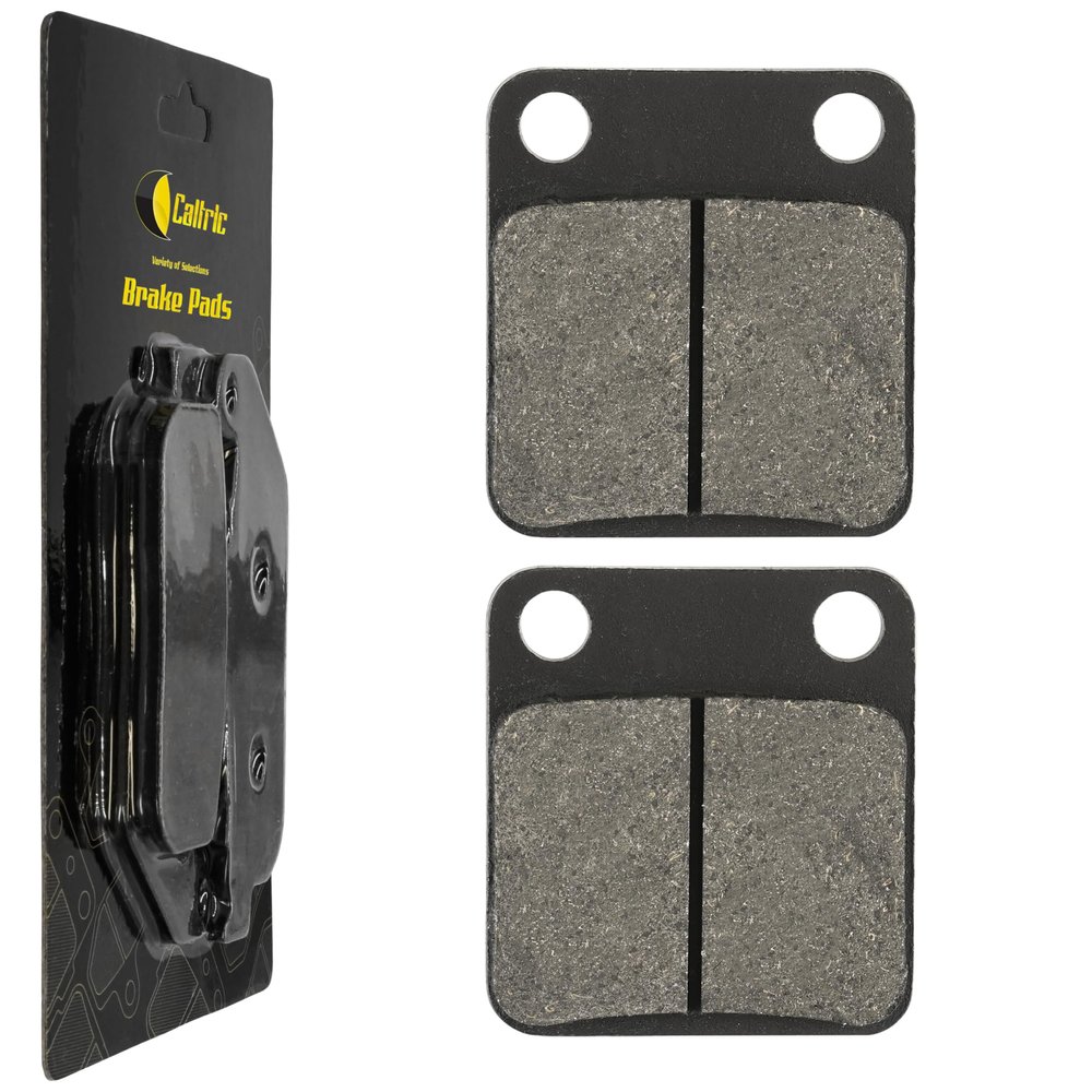 Caltric Rear Brake Pads Compatible with Kawasaki 43082-1241 43082-0043