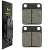 Caltric Rear Brake Pads Compatible with Kawasaki 43082-1241 43082-0043 view 1