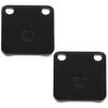 Caltric Rear Brake Pads Compatible with Kawasaki 43082-1241 43082-0043 view 4