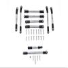 GPM For Tamiya Merc-Benz G500 CC-02 (#58675) Stainless Steel Adjustable Suspension Links & Steering Tie Rods - 10Pc Set Original Color view 1