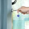 Honbay 6PCS Turkish Blue Evil Eye Keychain Glass Keychain Good Luck Keychain Amulet Car Keychains Purse Backpack Handbag Hanging Ornaments Pendant view 4
