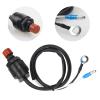 ZOOKOTO Universal Boat Outboard Engine Motor Lanyard Kill Urgent Stop Switch & 2 pcs Safety Tether Lanyard for Yamaha/Tohatsu/Honda Outboard Motors ATV Boat Bike view 3